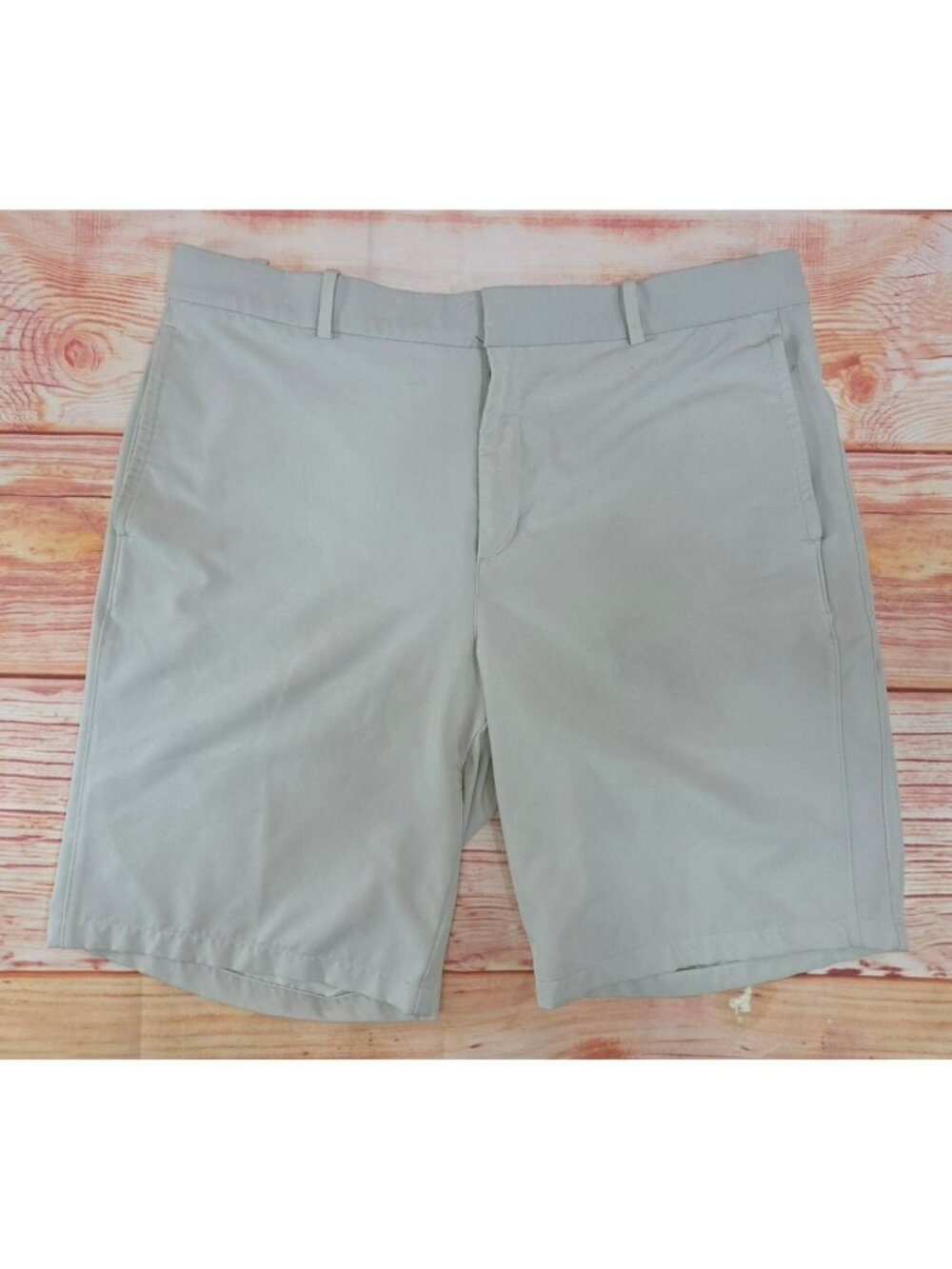 Nike Mens Gray Dri-FIT Standard Fit Golf Shorts Size 36